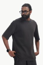 Premium Oversized 100% Cotton t shirt 220GSM to 240GSM Black colour - Image 6