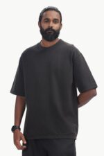 Premium Oversized 100% Cotton t shirt 220GSM to 240GSM Black colour