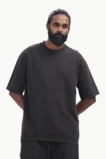 Premium Oversized 100% Cotton t shirt 220GSM to 240GSM Black colour - Image 4