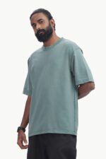 Premium Oversized 100% Cotton t shirt 220GSM to 240GSM slate Blue colour - Image 6