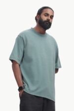Premium Oversized 100% Cotton t shirt 220GSM to 240GSM slate Blue colour